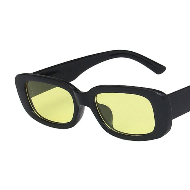 Retro Square Sunglasses - Orchid Unique
