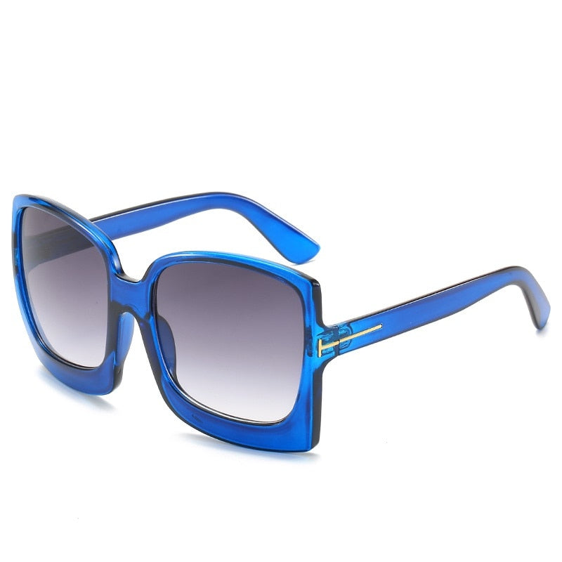Big Frame Gradient Sunglasses - Orchid Unique