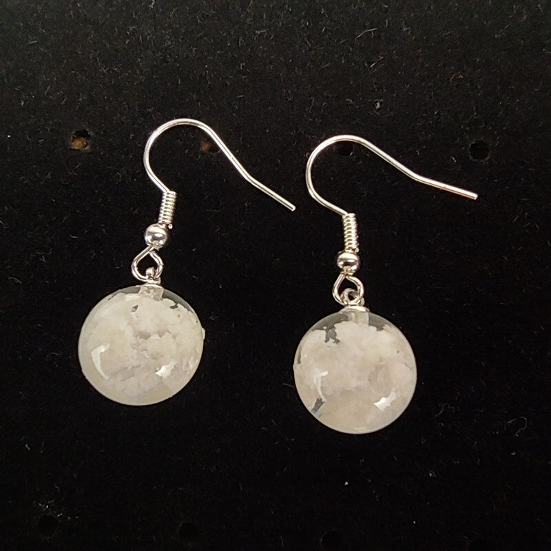 Chic Transparent Pendant Earrings - Orchid Unique
