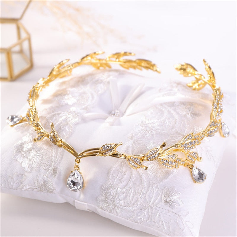 Crystal Bridal Tiara Crown - Orchid Unique