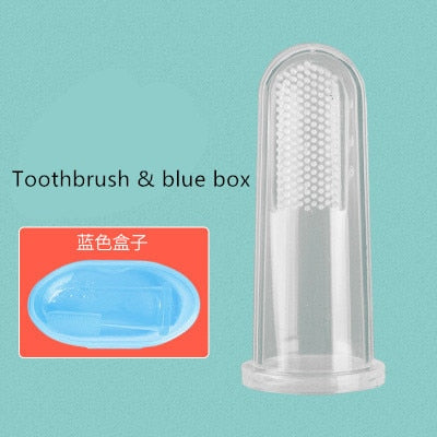 Soft Pet Finger Toothbrush - Orchid Unique