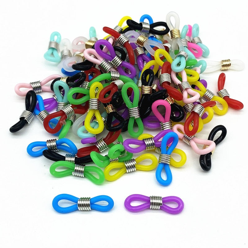 Glasses Chain Silicone Rubber Ring - Orchid Unique