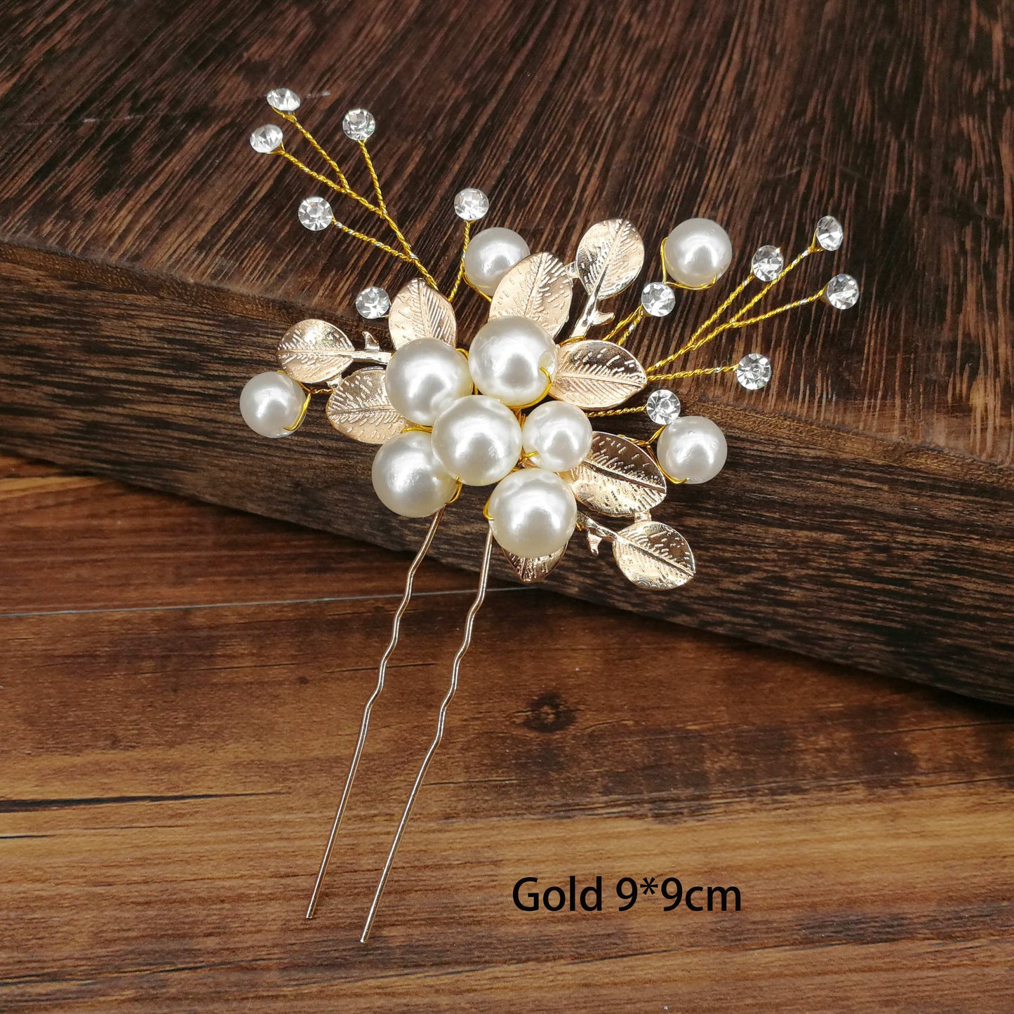 Women U-shaped Pin Metal Barrette Clip Hairpins Simulated Pearl Bridal Tiara Hair Accessories Wedding Hairstyle Design Tools - Orchid Unique