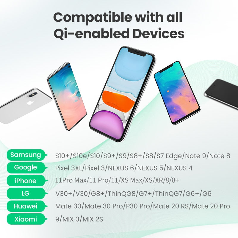 LAOPAO 10W QI Wireless Charging LED Desk Lamp - Orchid Unique