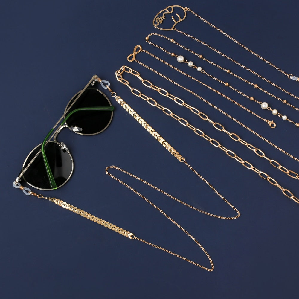 Sunglasses Masking Chains - Orchid Unique