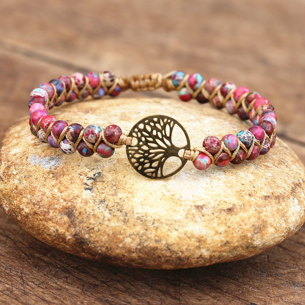 Boho Wrap Bracelet - Orchid Unique