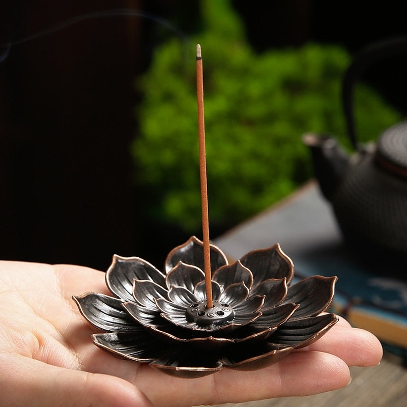luxury  incense stick holder - Orchid Unique