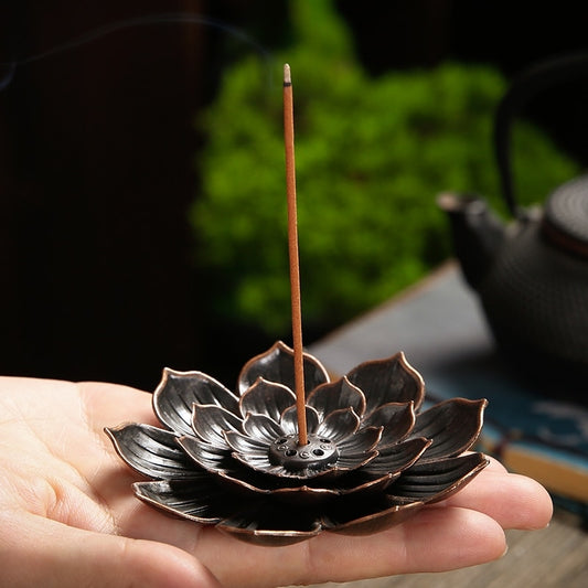 luxury  incense stick holder - Orchid Unique