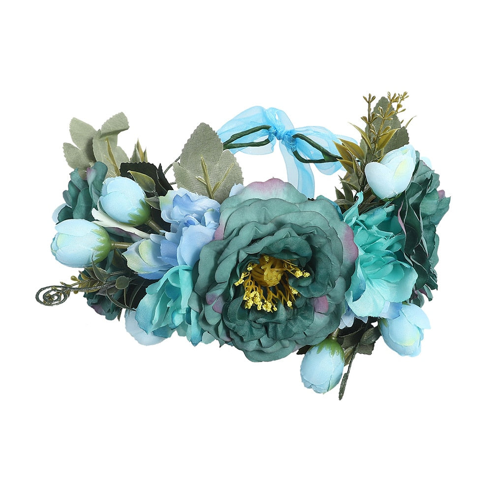 Molans Spring Bohemian Flower Crowns - Orchid Unique