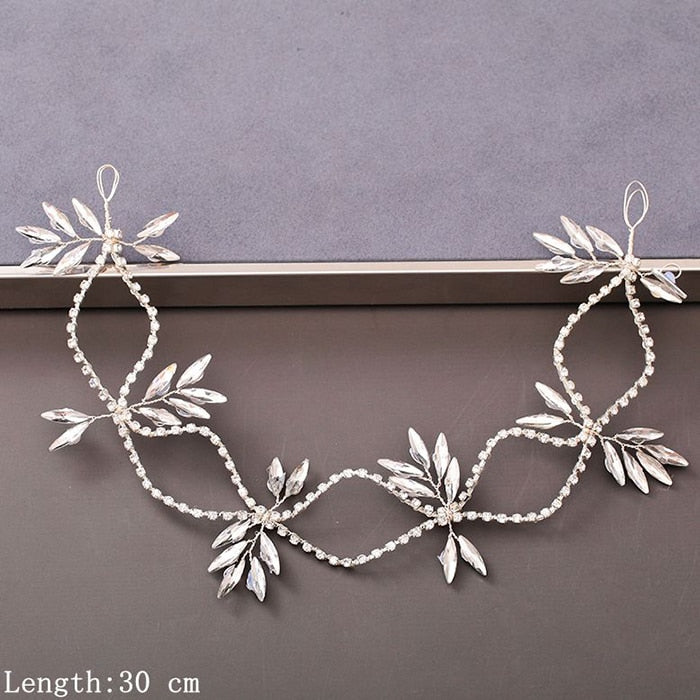 Pearl Rhinestone  Headband - Orchid Unique