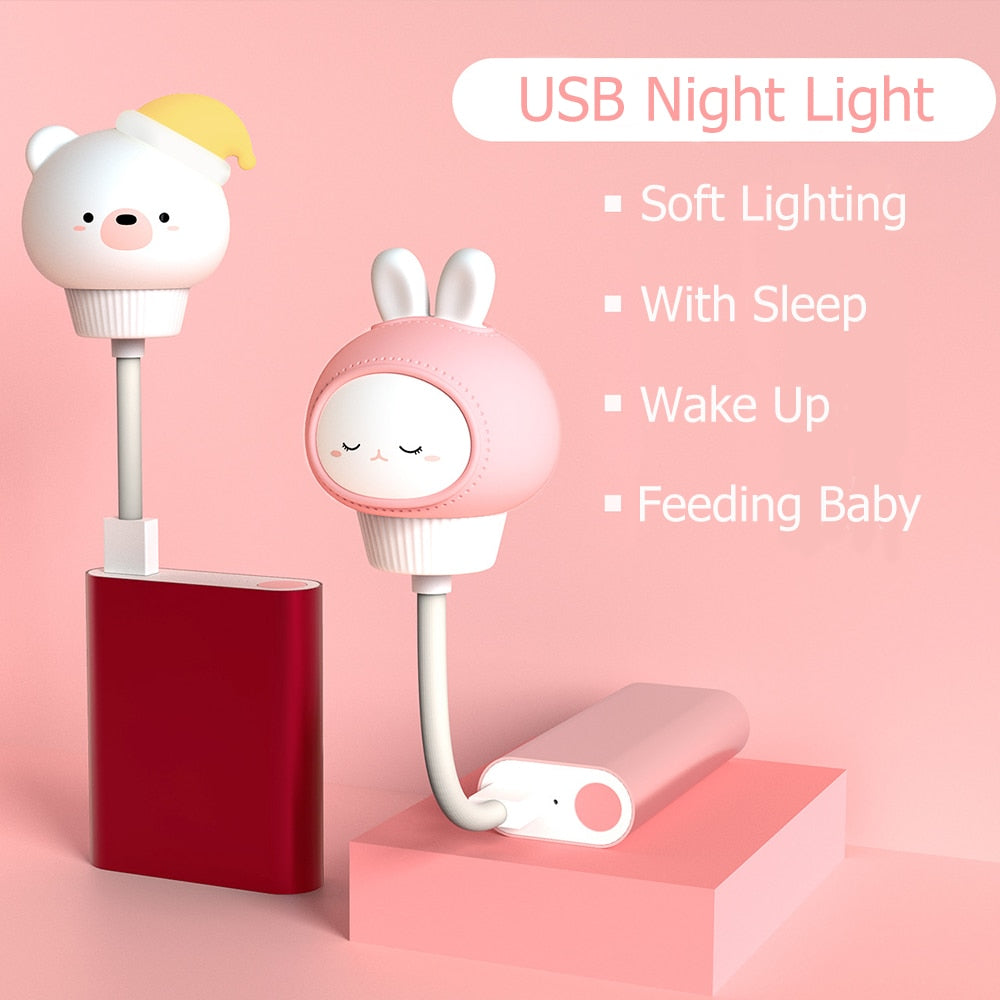 LED USB Night Light - Orchid Unique