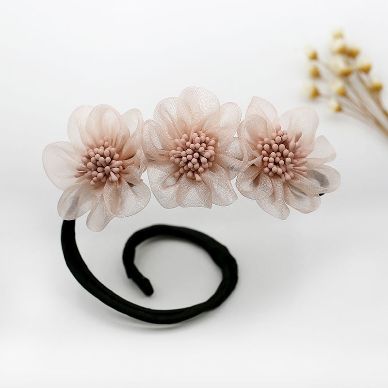 Magic Bow Clip Bun Curler Braider Hairstyle Twist Maker Tool Dount Twist Hair Accessories Styling Fashion - Orchid Unique