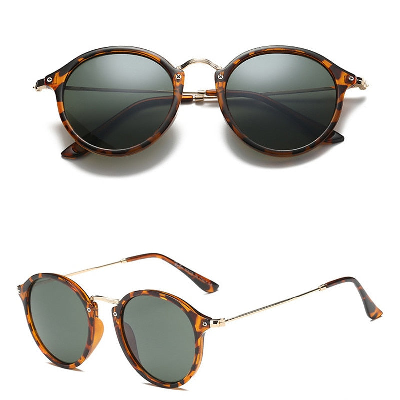 Fashion Round Sunglasses - Orchid Unique