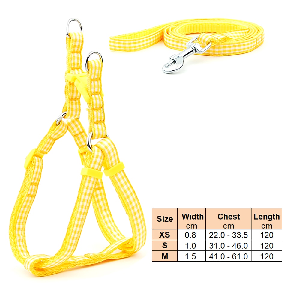 Adjustable small dog and cat harness - Orchid Unique