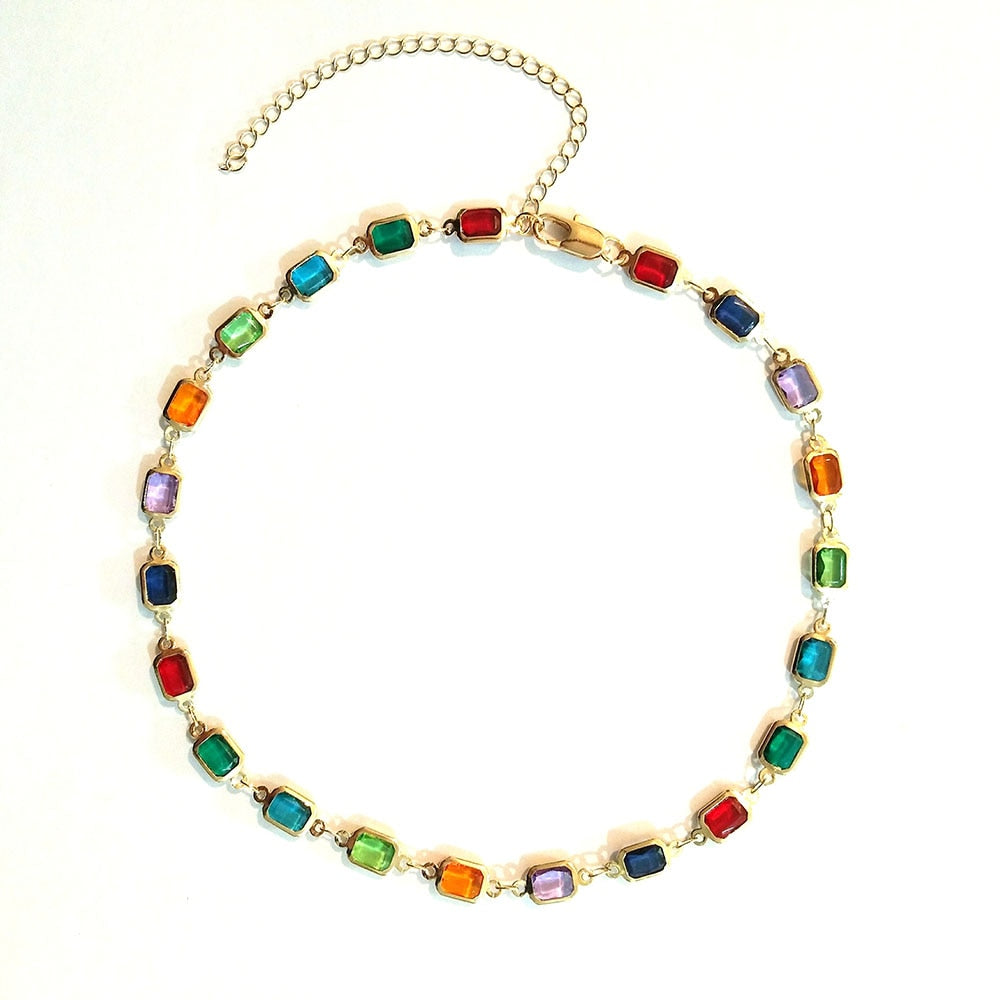 Colorful Chains Necklaces - Orchid Unique