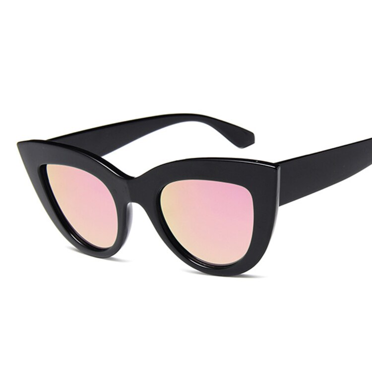 Round Cat Eye Style Sunglasses - Orchid Unique