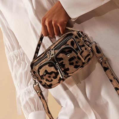 New Leopard Crossbody Bags - Orchid Unique