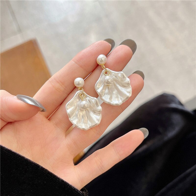 Trendy  Drop Earrings - Orchid Unique
