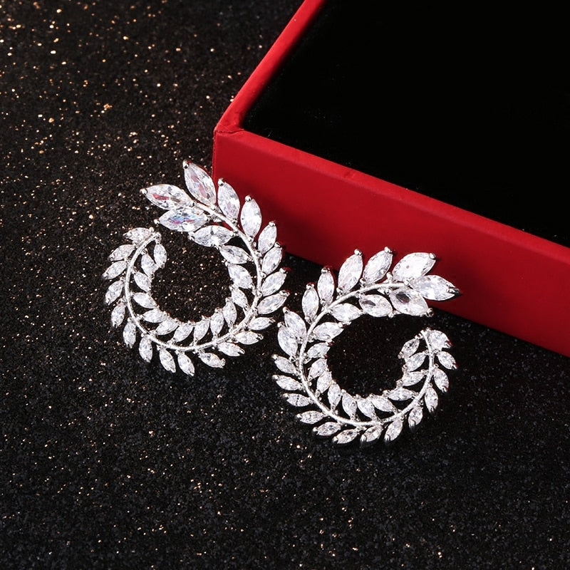 XIYANIKE 10 Colors Rhinestone Statement Earrings - Orchid Unique