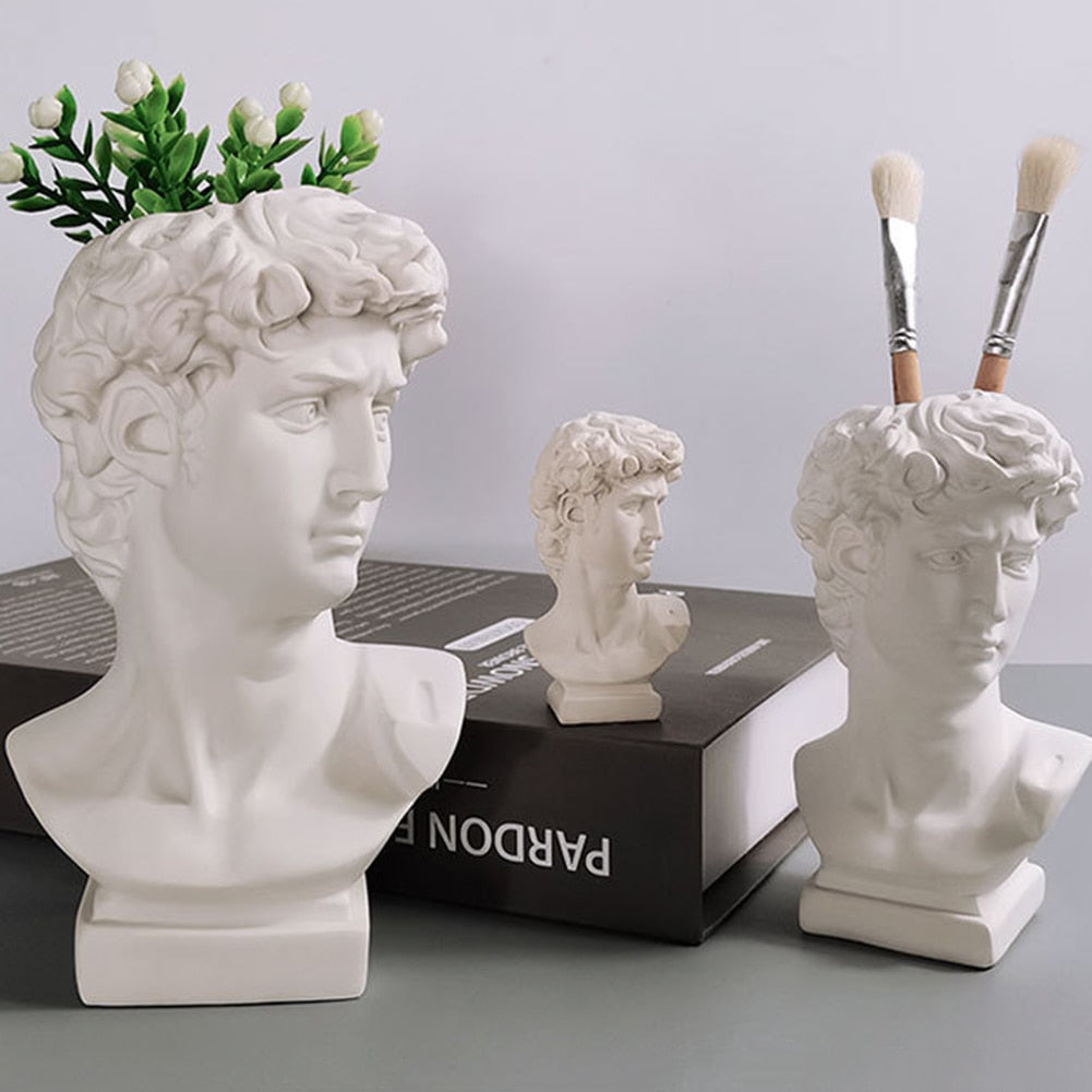 David Sculpture Portrait Statue Vase Art - Orchid Unique SPECIFICATIONS Theme: People Material: Resin S / United States-M / United States-L / United States David Sculpture Portrait Statue Vase Art SPECIFICATIONS Theme: People Material: Resin (Store description) 2 1 10708837 (Store description) 14:200006154#S;200007763:201336106-14:200006155#M;200007763:201336106-14:200006156#L;200007763:201336106 S / United States-M / United States-L / United States Orchid Vases