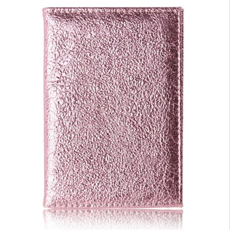 Luxury Solid Passport Cover - Orchid Unique