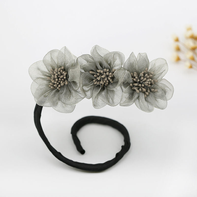 Magic Bow Clip Bun Curler Braider Hairstyle Twist Maker Tool Dount Twist Hair Accessories Styling Fashion - Orchid Unique