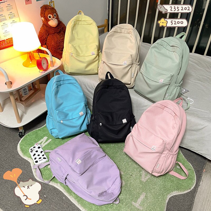 Waterproof Women Backpack and Schoolbag - Orchid Unique