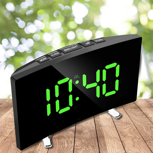 Digital Table Alarm Clock - Orchid Unique
