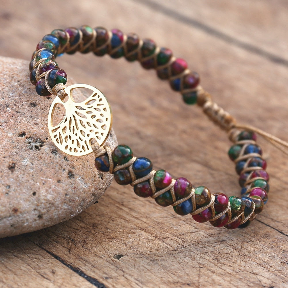 Boho Wrap Bracelet - Orchid Unique