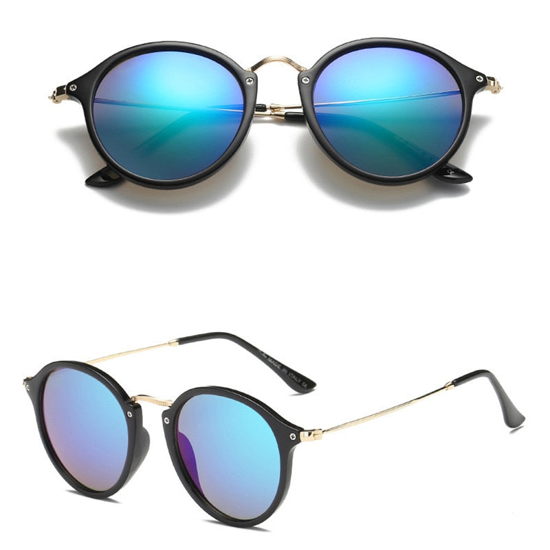 Fashion Round Sunglasses - Orchid Unique