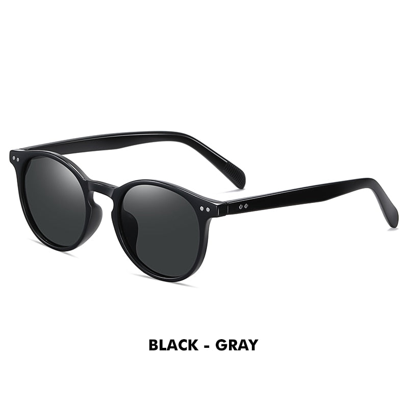 Retro Round Sunglasses - Orchid Unique