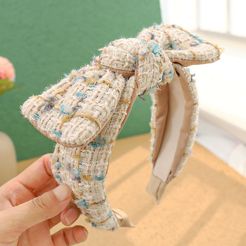 Color Fabric Casual Headband - Orchid Unique