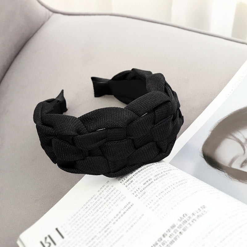 Color Fabric Casual Headband - Orchid Unique