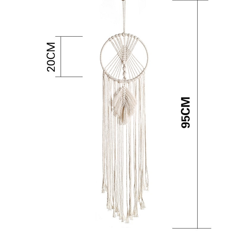 Nordic Dreamcatcher Wall Hanging - Orchid Unique