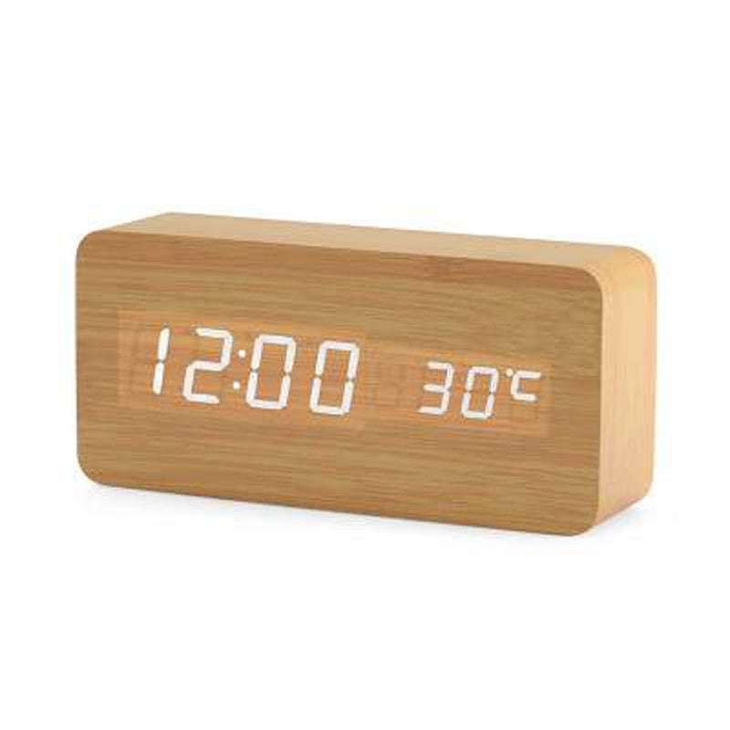 Dual Display Smart Digital LED Alarm Clock - Orchid Unique