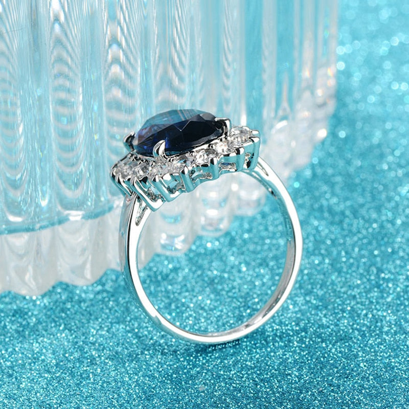 Cellacity Oval Sapphire Rings - Orchid Unique
