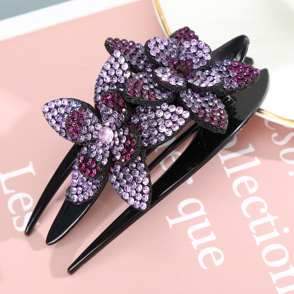 Hair Clips - Orchid Unique