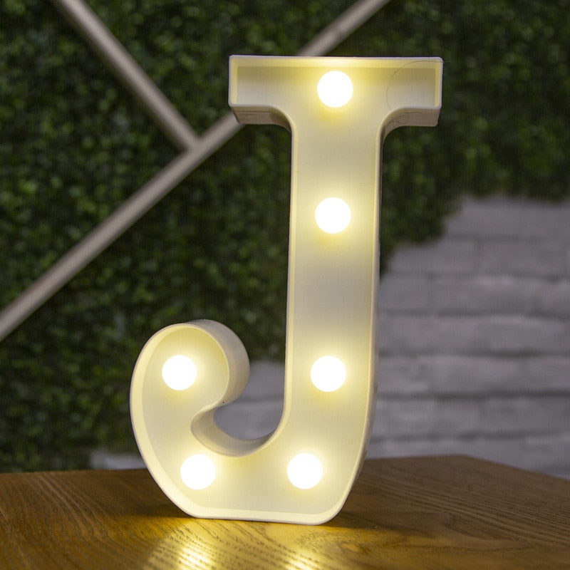 Luxury Alphabet Letter LED Lights - Orchid Unique