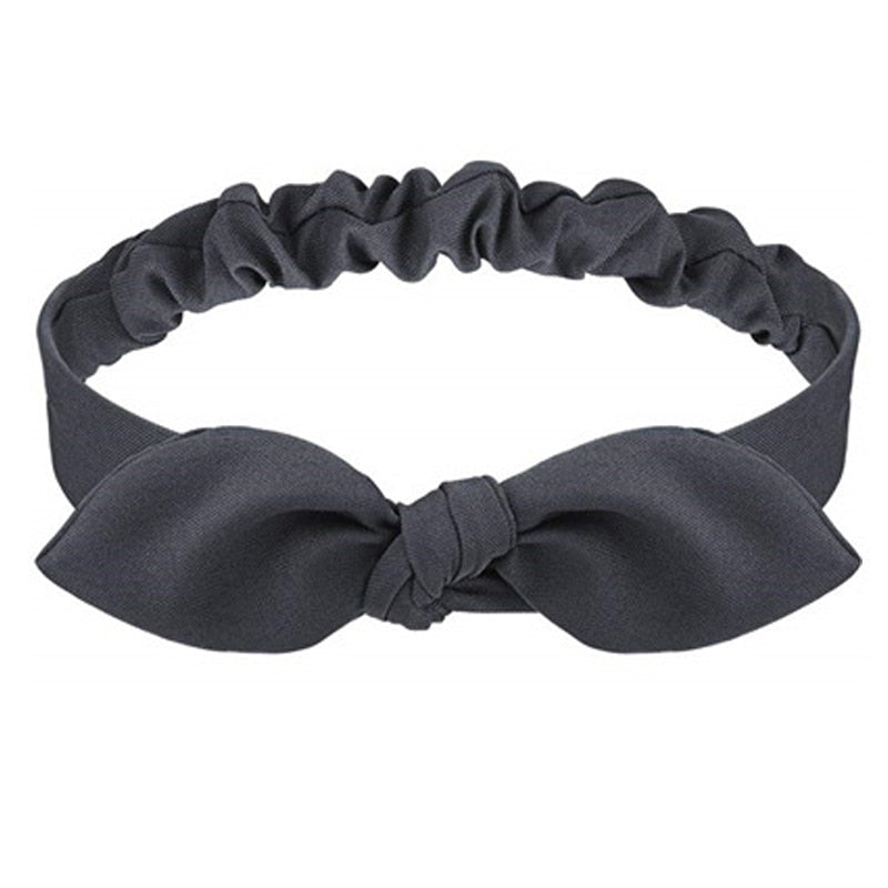 Vintage Cross Knot Elastic Hairbands - Orchid Unique