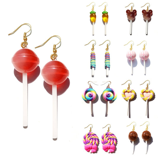 Cute Handmade Earring - Orchid Unique