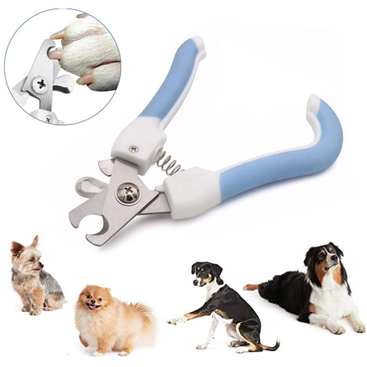 Professional Pet Nail Clipper Stainless Steel Dog Cat Nail Trimmer Labor-Saving Nail Clipper Convenient Dog Grooming Supplies - Orchid Unique
