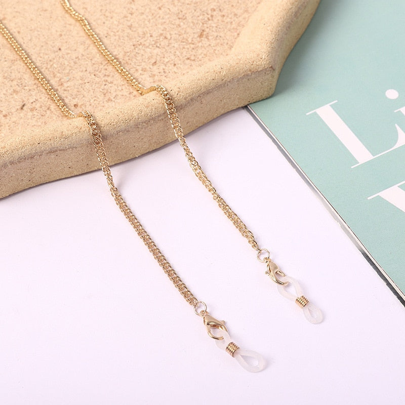 Pearl Glasses Chain - Orchid Unique