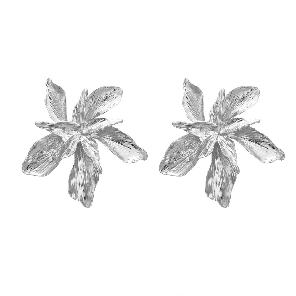TRENDY Big Circle Round Hoop Earrings - Orchid Unique