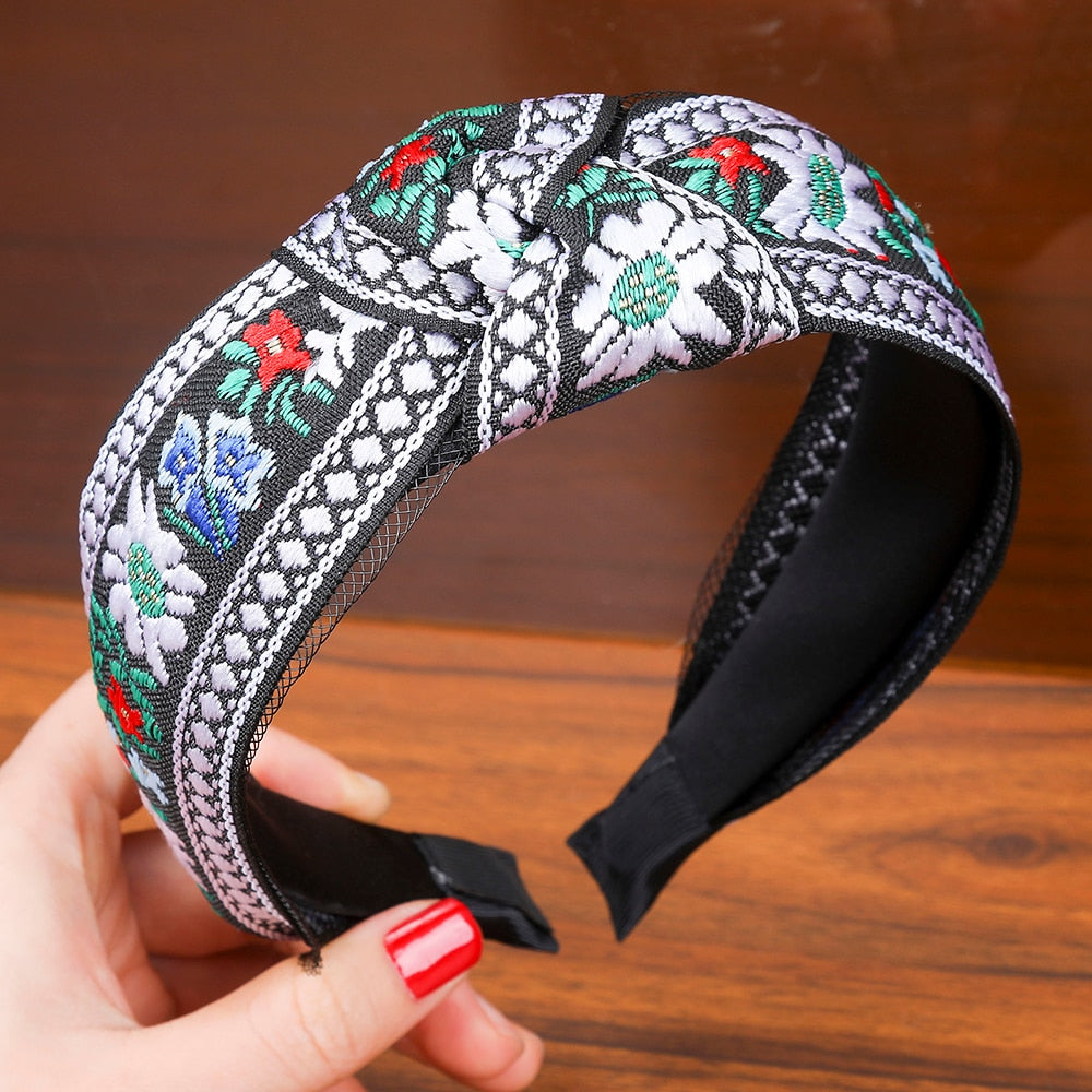 Ethnic Hairband - Orchid Unique