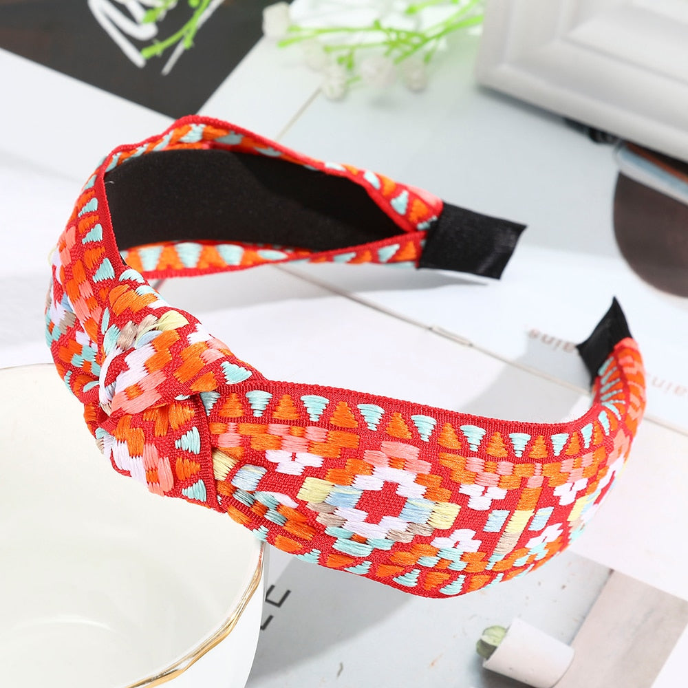 Ethnic Hairband - Orchid Unique