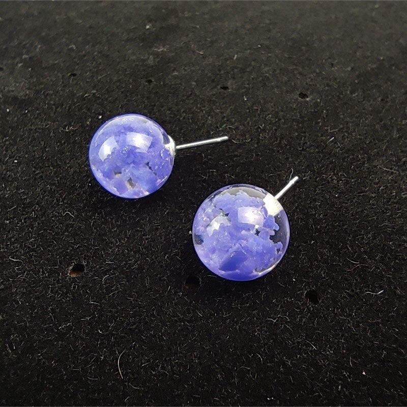 Chic Transparent Pendant Earrings - Orchid Unique