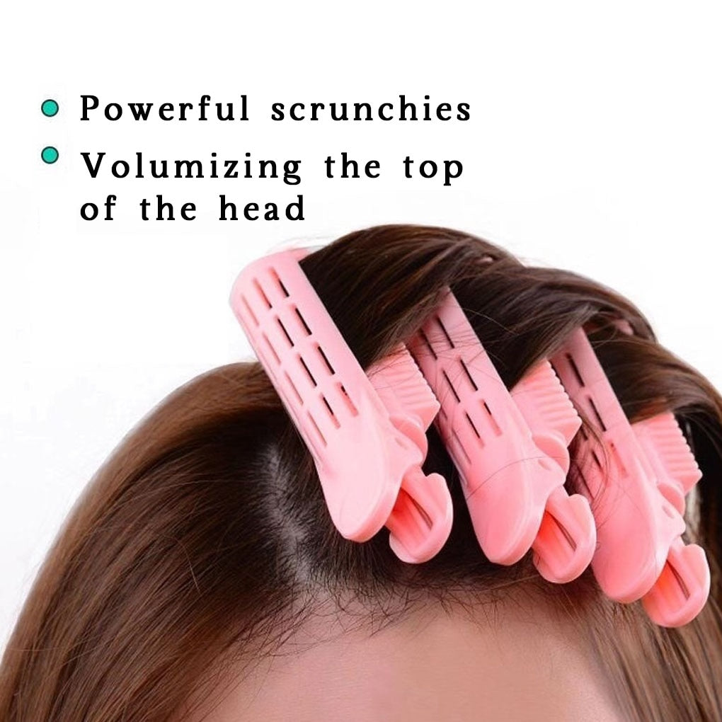 Natural Fluffy Hair Clip - Orchid Unique
