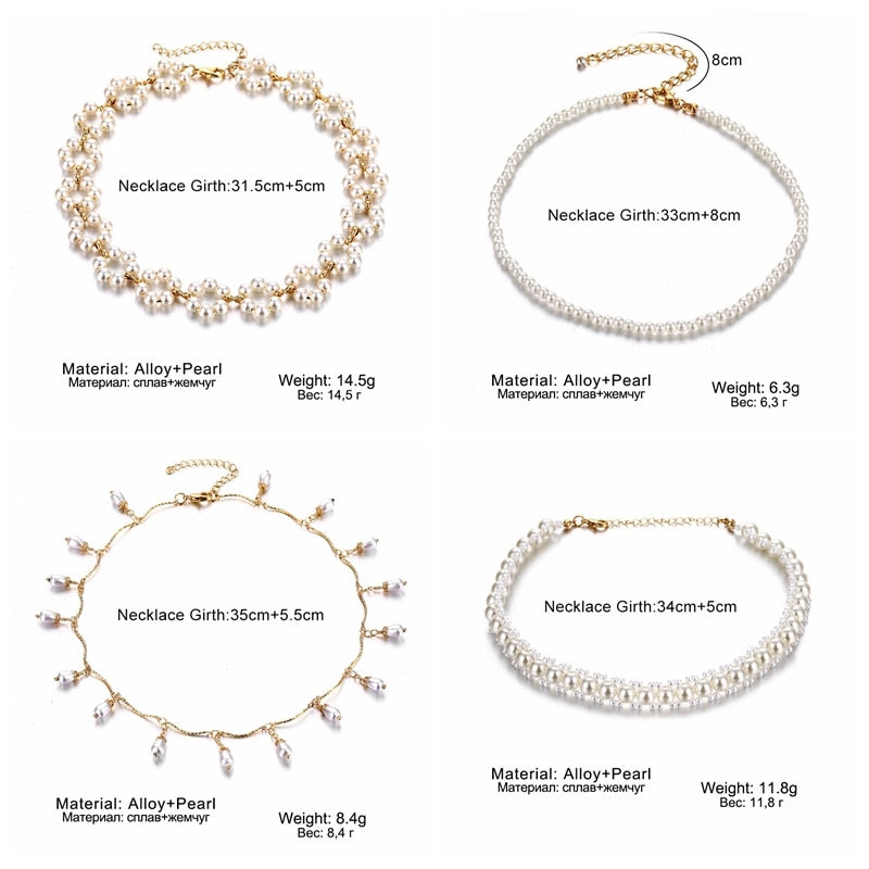 ZOVOLI Dainty Pearl Nicklace - Orchid Unique