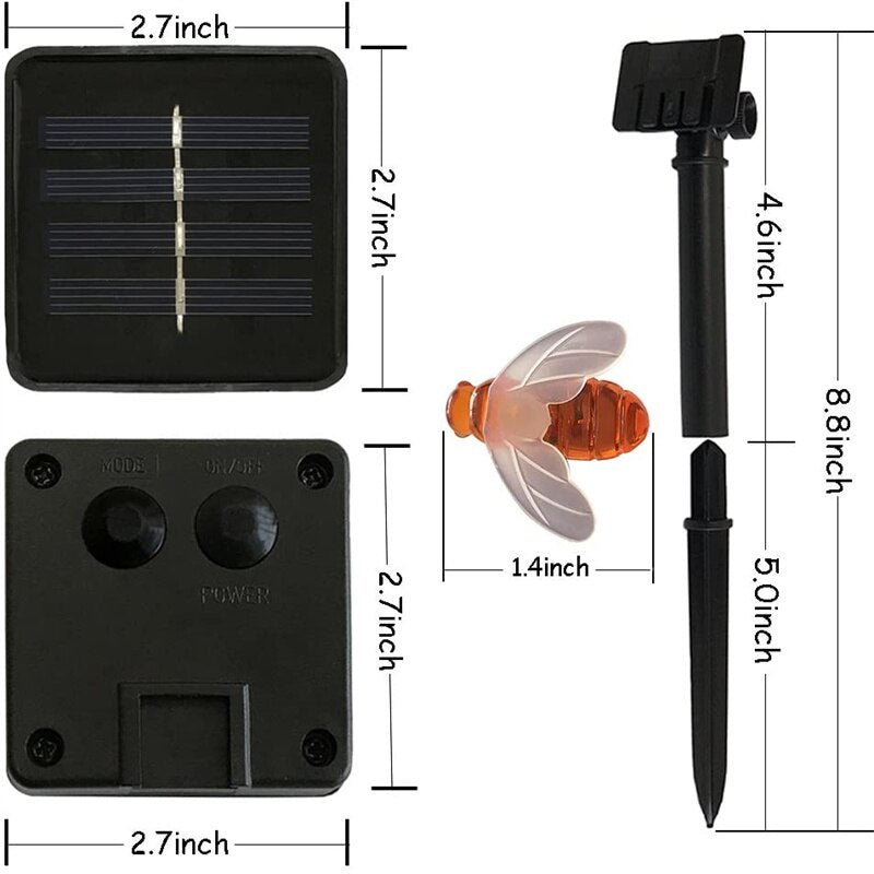 Solar String Lights Outdoor Waterproof - Orchid Unique