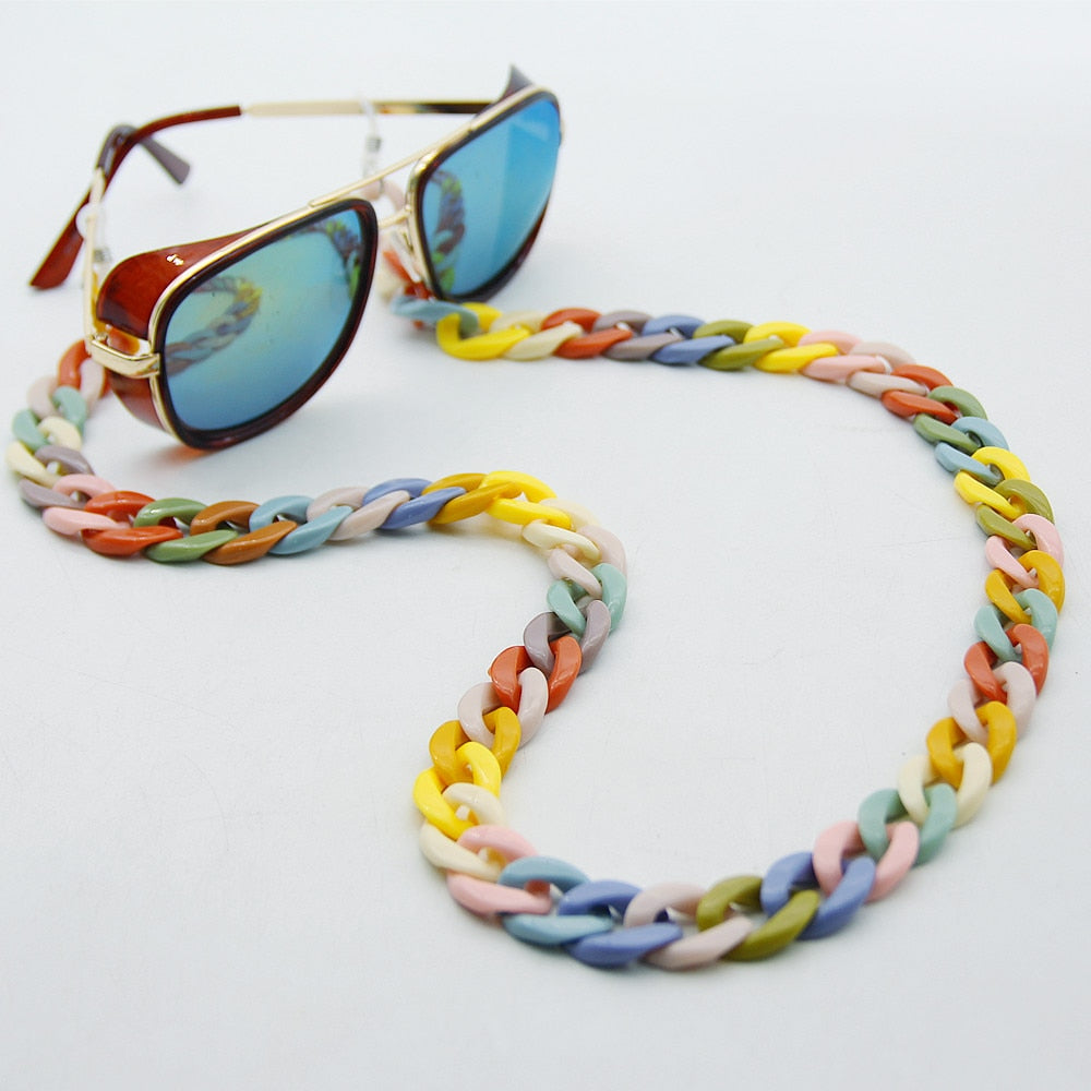 Acrylic Glasses Chains Holder Cord - Orchid Unique